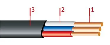 Кабель ВВГ-П 2х6